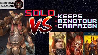 BELLOWER SOLO KING  MinotaurKeepsCampaign  Speed Farming  Raid Shadow Legends Guide [upl. by Mattias611]