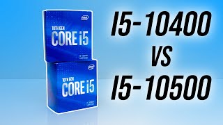 Intel i510400 vs i510500  Worth Paying More [upl. by Salot]