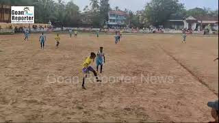 Goan Reporter News Dunes Sports Club Mandred Defeats Chandor Club 32 to Reach Semifinals [upl. by Yro]