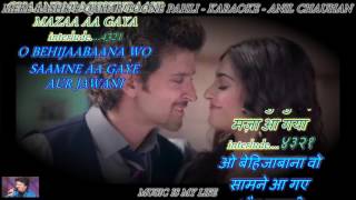 Mere Rashke Qamar karaoke With Scrolling Lyrics Eng amp हिंदी [upl. by Blen]