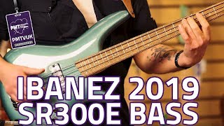 Ibanez 2019 SR300E Bass Guitar  Metallic Sage Green Demo [upl. by Burley993]