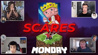 Youtubers getting scared of Technoblade The Story  Minecraft Monday [upl. by Tamah788]