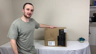 Acer Aspire TC 895 UA91 Desktop Unboxing and Teardown i310100 [upl. by Madelaine]