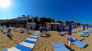 Video 360 Spiaggia  Villaggio Turistico Baia di Manaccora a Peschici in Puglia [upl. by Llahsram]