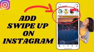 How To Add Swipe Up On Instagram Story  Simple tutorial [upl. by Nahtan]