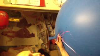 Blowing up a giant balloon [upl. by Yttik]