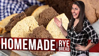 How to Make Homemade Rye Bread [upl. by Darlene]