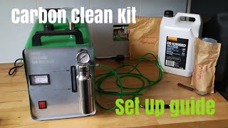 Engine Carbon Clean Machine SET UP Guide [upl. by Ennasor]