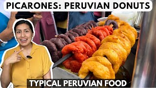 Picarones The Irresistible Peruvian Street Food You Must Try [upl. by Anabella460]