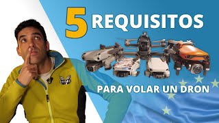 REQUISITOS NECESARIOS PARA PILOTAR UN DRON 2022 [upl. by Ahsinek]