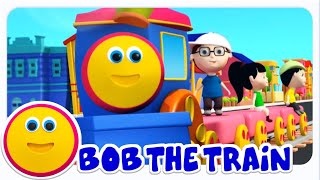 Bob the Train  Wheels On The Train  Nursery Rhymes  Kids Train Song by Bob The Train [upl. by Encrata450]