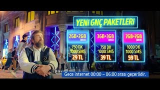 Turkcell’den gençlere Yeni GNÇ Paketleri  Yunus Günçe [upl. by Kurth221]