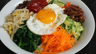 Bibimbap 비빔밥 amp Dolsotbibimbap 돌솥비빔밥 [upl. by Ferrigno306]