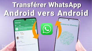 Transférer WhatsApp Android vers Android en 2022 [upl. by Lundin]