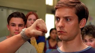 Peter Parker vs Flash  School Fight Scene  SpiderMan 2002 Movie Clip HD [upl. by Lindgren]