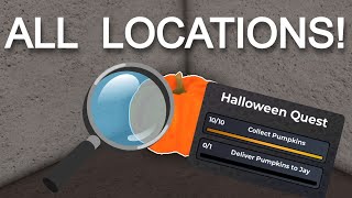 ALL 10 🎃 LOCATIONS 🔍 HALLOWEEN EVENT Bromsgrove Roblox [upl. by Arodal]