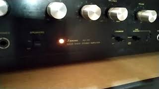 AKAI SW 155  Sansui AU 101 [upl. by Silirama]