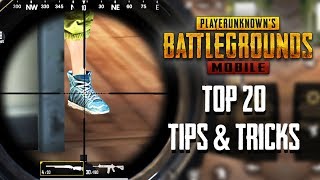 Top 20 Tips amp Tricks in PUBG Mobile  Ultimate Guide To Become a Pro 2 [upl. by Cordell]