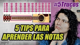 Cómo MEMORIZAR las NOTAS en la GUITARRA [upl. by Sollows]