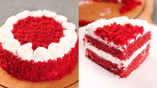 EGGLESS RED VELVET CAKE  VALENTINE 2020 SPECIAL RECIPE  WITHOUT OVEN  NOven [upl. by Yeslehc136]