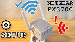 NETGEAR EX3700 WiFi Extender • Unboxing installation configuration and test [upl. by Mead]