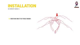 Mi Smart Band 5 User Manual Installation Wearing and Connecting Guide [upl. by Anirbac]