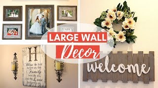 TOP 5 Tips for How to Decorate Large Walls [upl. by Jordanson]