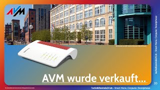 AVM wurde verkauft  Wie es nun weiter geht  TechTalk [upl. by Ayotel]