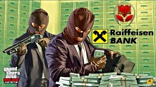 GTA 5 SHQIP  Vjedhja e Raiffeisen Bank   SHQIPGaming [upl. by Hebner]