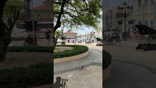 Disfrutando del Parque Central de Puerto Plata con Vistas Impresionantes a los Cruceros de Taino Bay [upl. by Aivart]