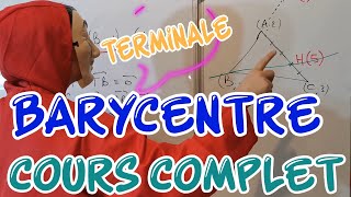 BARYCENTRE  COURS COMPLET AVEC EXEMPLES [upl. by Atterual]