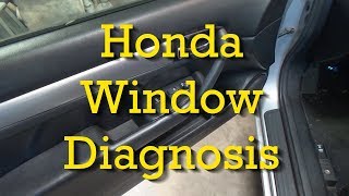 Honda Power Window Troubleshooting Accord 20032007 BCAN Network [upl. by Ahseet]