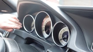 Mercedes W212  How To Remove Instrument Cluster Cover [upl. by Ydnys]