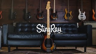 Ernie Ball Music Man StingRay 4 Classic Bass Joe Dart Demos [upl. by Ahsenit337]