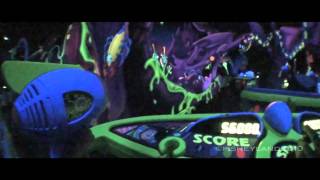 Buzz Lightyear Astro Blasters full ride thru 1080p  Disneyland USA [upl. by Gomer]