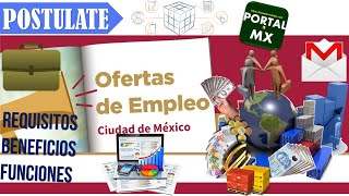 🔰 Bolsa de trabajo CDMX 20222023 POSTULATE ☑️ Requisitos BENEFICIO Documentación [upl. by Corissa854]