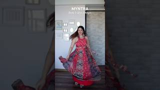 Bride to be’s Lehenga Haul 💃🏻Myntra Ready To Wear Wedding Outfits ✨  Heli Ved shorts wedding [upl. by Yrrab]