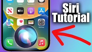 How To Use Siri On The iPhone 14 Pro Max and iPhone 14 Siri Tutorial [upl. by Aciretal]