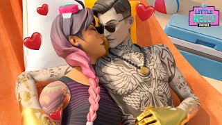 MIDSUMMER MIDAS MAKES BEACH JULES HIS GIRLFRIEND  Fortnite Short Film [upl. by Marget]