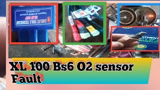 XL 100 BS6 oxygen sensor Fault [upl. by Janerich]