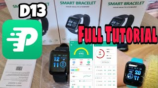 NEW FITPRO Smart Watch SetUp Mobile App  Full Tutorial On How To Set A Smart Bracelet Watch [upl. by Serena]