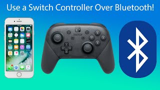 How To Use A Switch Pro Controller Over Bluetooth [upl. by Dowzall]