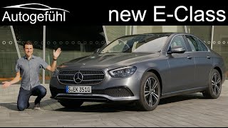 new Mercedes EClass Facelift FULL REVIEW 2021 EClass sedan EKlasse Limousine E350 MHEV Autogefühl [upl. by Ahsinam392]