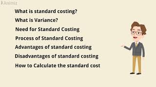 What is standard costing What is Variance Advantages Disadvantages [upl. by Niledam71]