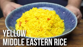 The ULTIMATE yellow Middle Eastern Rice  Tangy Umami and Earthy [upl. by Arden]