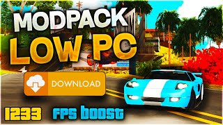 MODPACK LOW PC SAMP 1000 FPS v2 FPS BOOST ✔️ [upl. by Cohberg806]