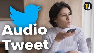 How to Post an Audio Tweet [upl. by Eeldivad]