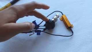 DIY  How to Install LED Blinker  Turn Signal Resistors  Enlight Tutorial [upl. by Mallorie]