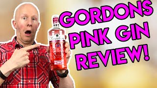 Gordons Pink Gin Review [upl. by Neely348]