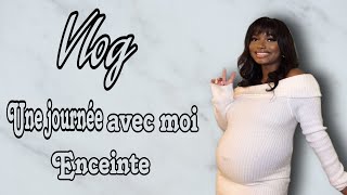 VLOG UNE JOURNEE AVEC MOI ENCEINTE [upl. by Eanehs]